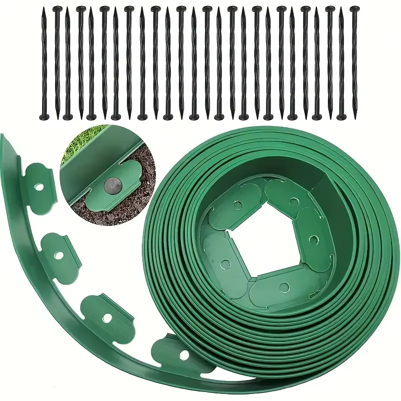 Bordure de pelouse en forme de L de 10M