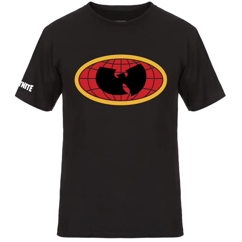 T-Shirt classique jaune du groupe de rap légendaire Wu Tang Band