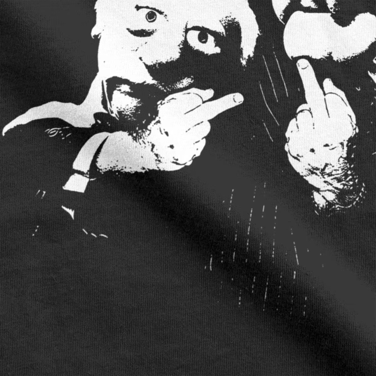 Intensiler et Waldorf-T-Shirt à Manches Courtes et Col Ras du Cou pour Homme