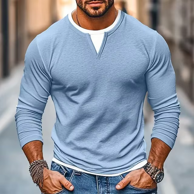 T-Shirt à manches longues pour hommes