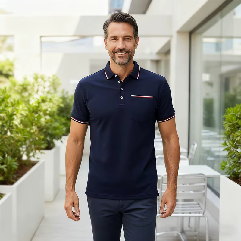2025 Polo d'été à manches courtes pour hommes