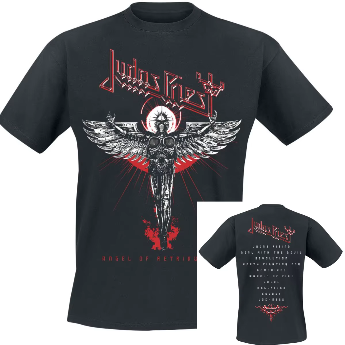 T-Shirt rétro Painkiller Judas Priest Band