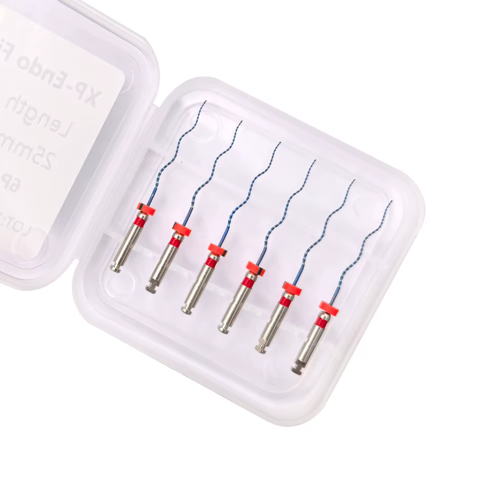 Dental XP Finisher Endo 25 # 30 # Limes endodontiques 25 mm bleues à activation thermique