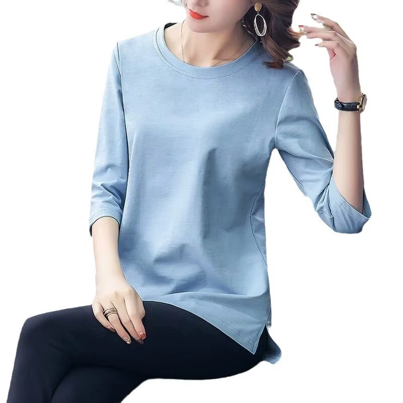 T-shirt à manches 3/4 pour femmes
