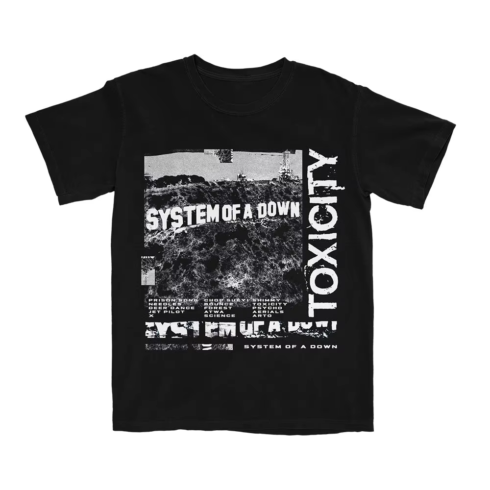 T-shirt unisexe System of A Down Band SOAD Graphic 2026