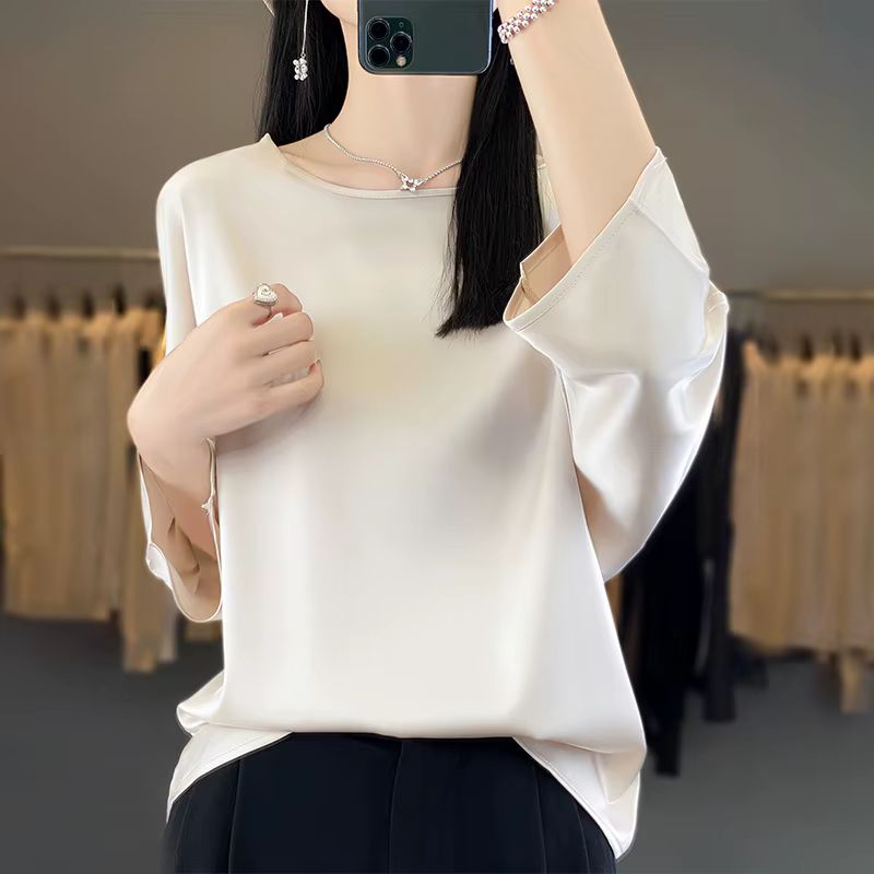 T-shirt à manches trois-quarts pour femmes
