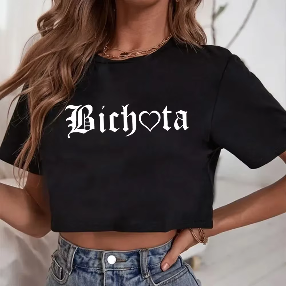 T-shirt décontracté Bichota Crop Y-Bichota