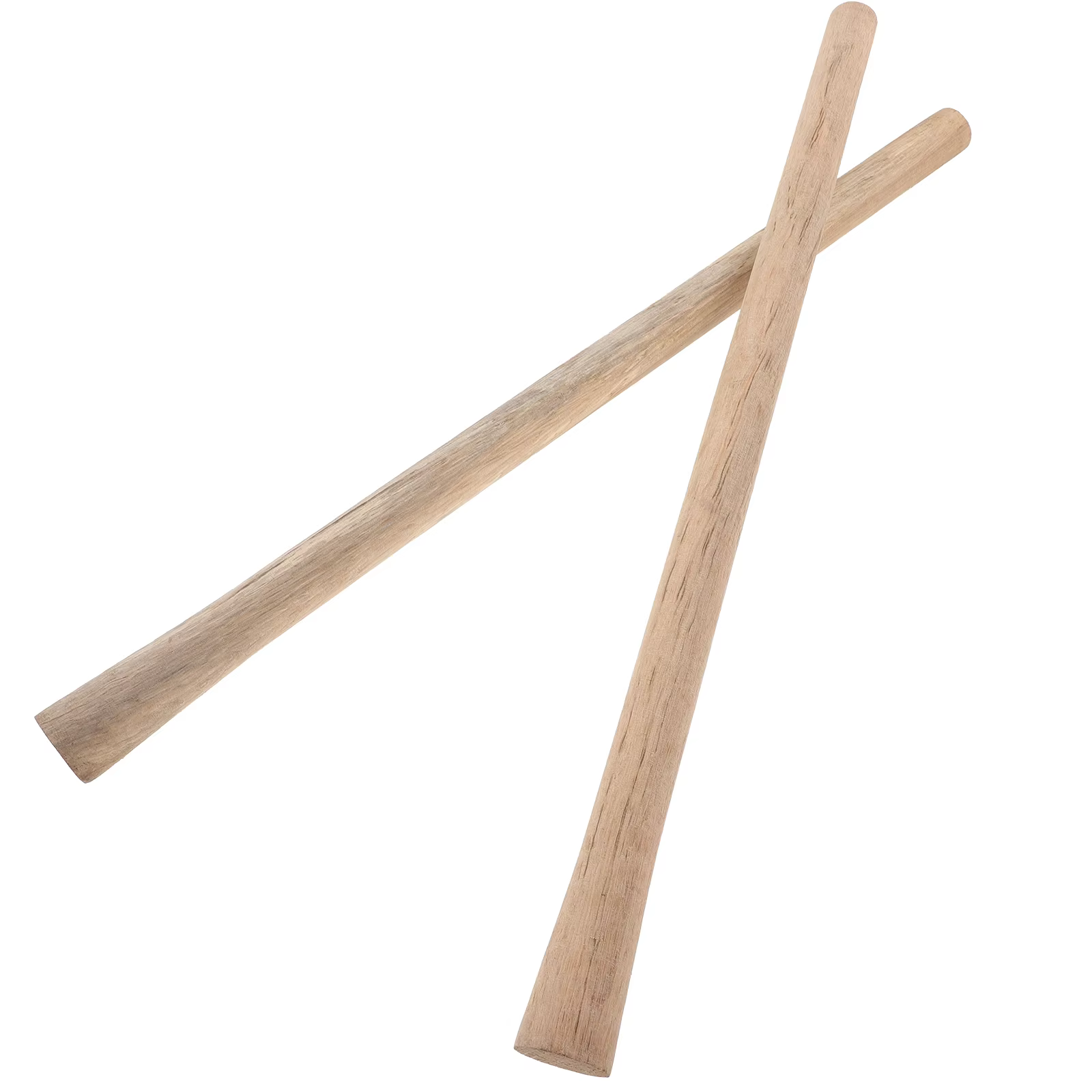 Poignée ergonomique en bois massif de remplacement, 2 pièces, pour pelle, houe, balai, marteau, outils de jardin, poignées d'outils en bois, accessoires agricoles