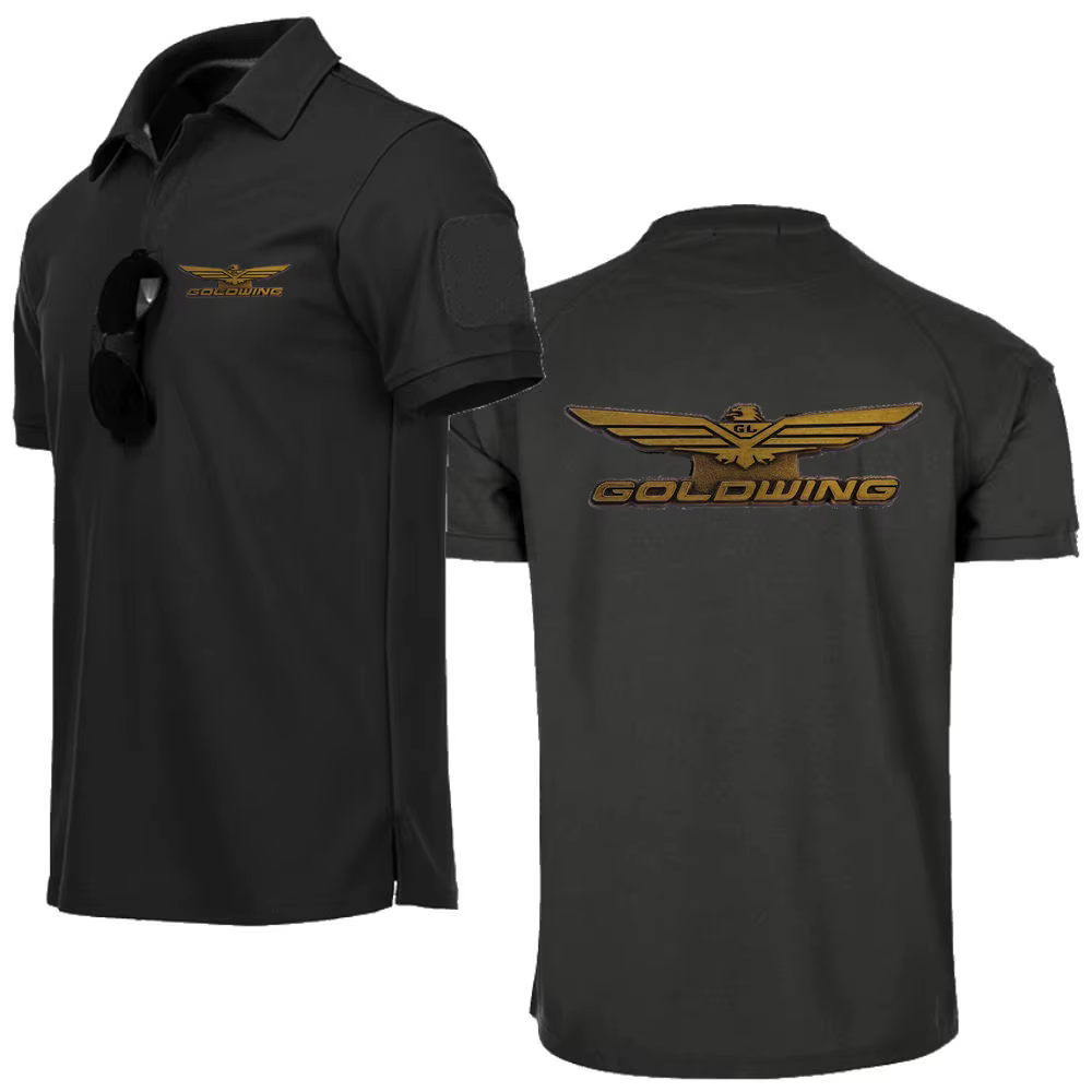 Hommes Polo à manches courtes POLOS sport Fitness chemises T-Shirt maille