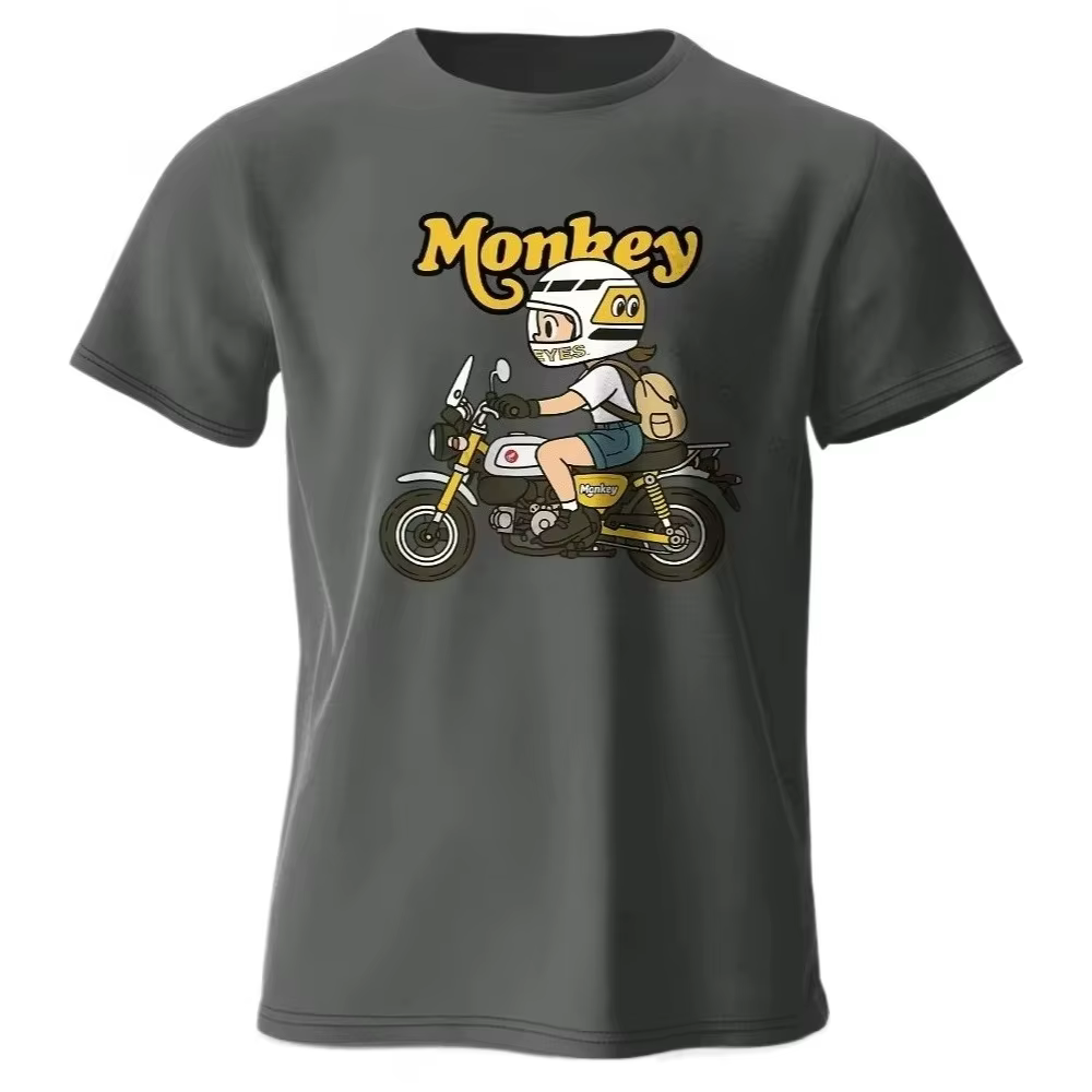 T-shirt Moto Monkey 2026 pour Hommes et Femmes