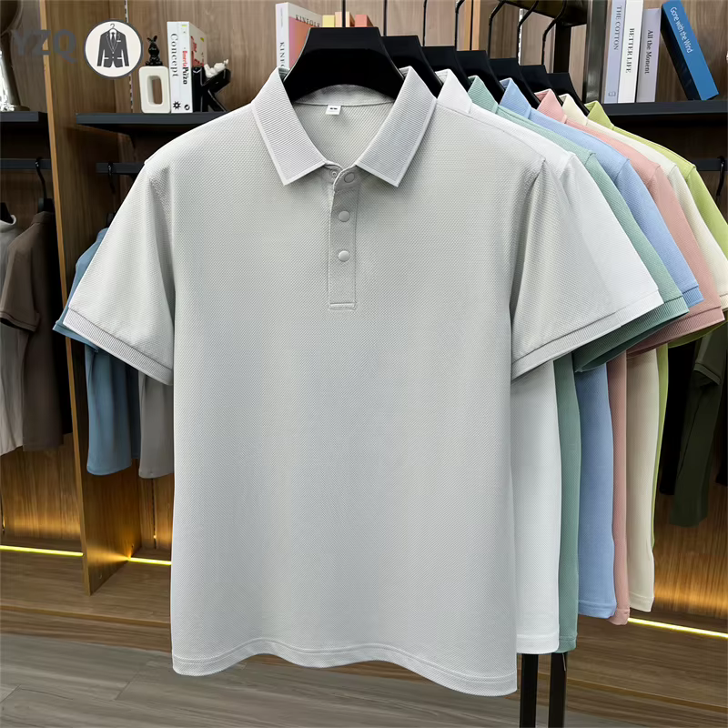 Polo en maille respirante pour hommes