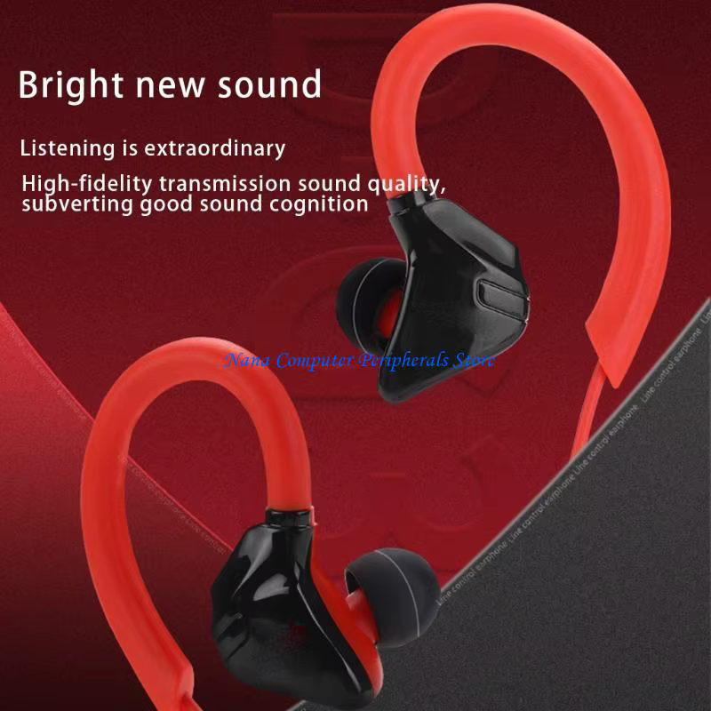 Écouteurs intra-auriculaires filaires sport F68C