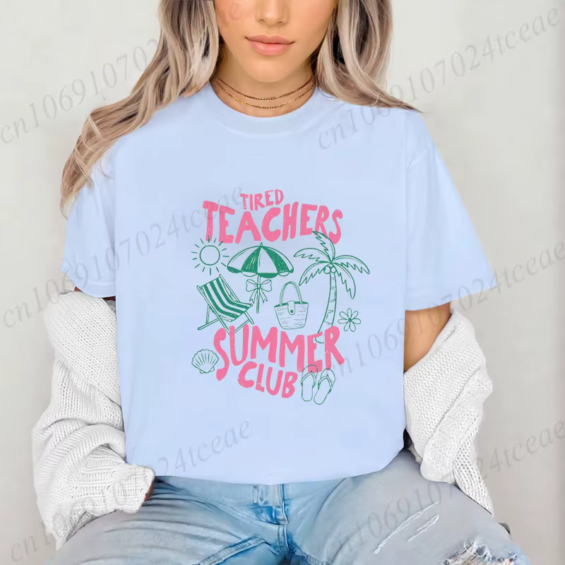 T-shirts d'été pour enseignants