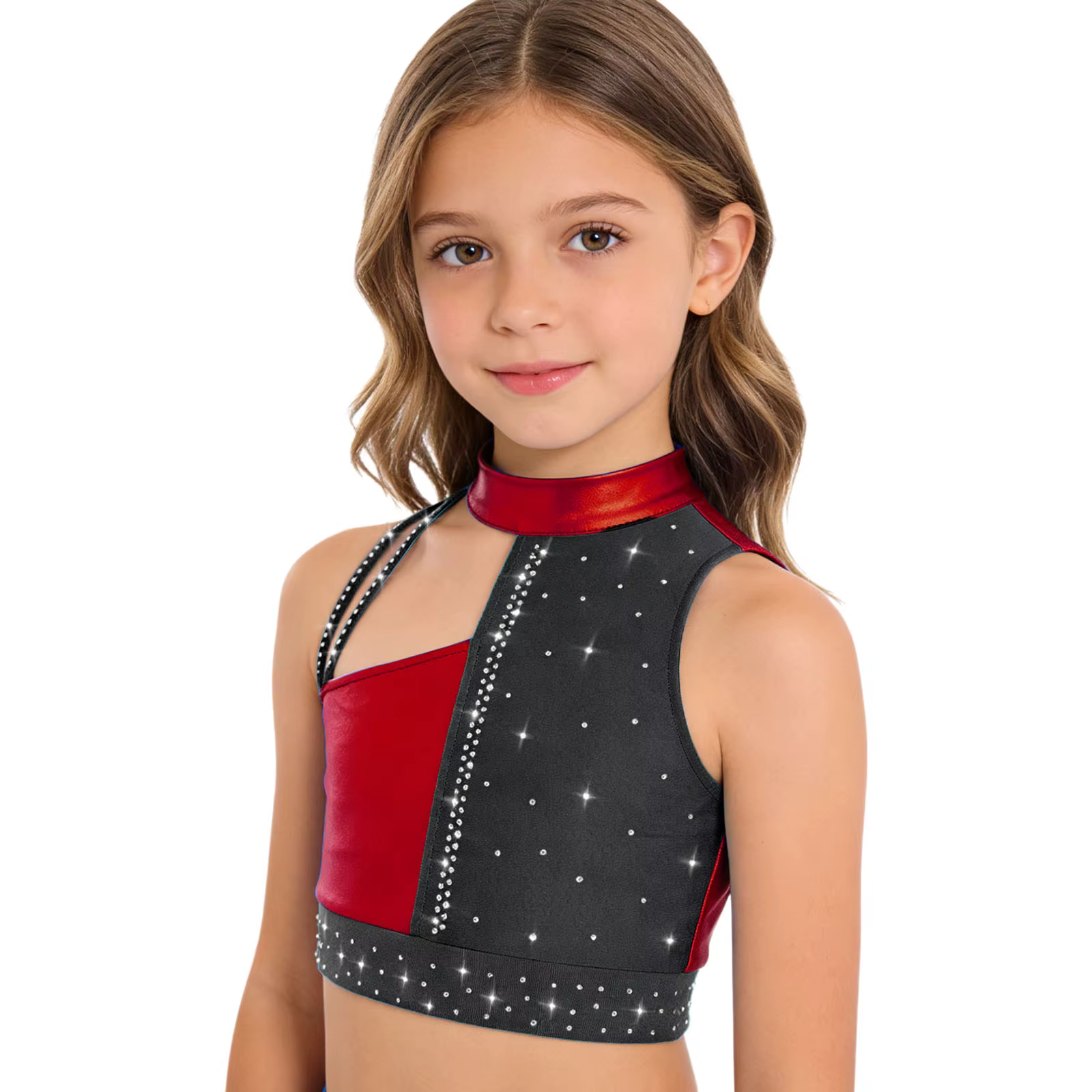 Hauts de danse de gymnastique pour enfants filles
