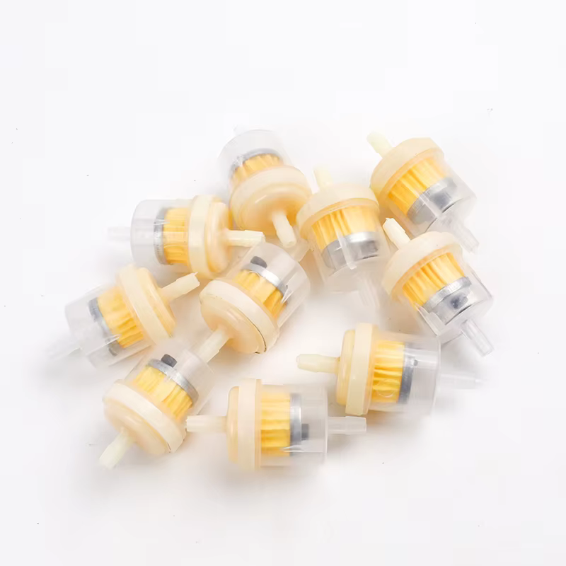 Filtre à huile pour moto, filtre à essence en ligne pour moto, cyclomoteur, scooter, Dirt Bike, ATV, outil de filtration d'essence, 5/10/20/30 pièces