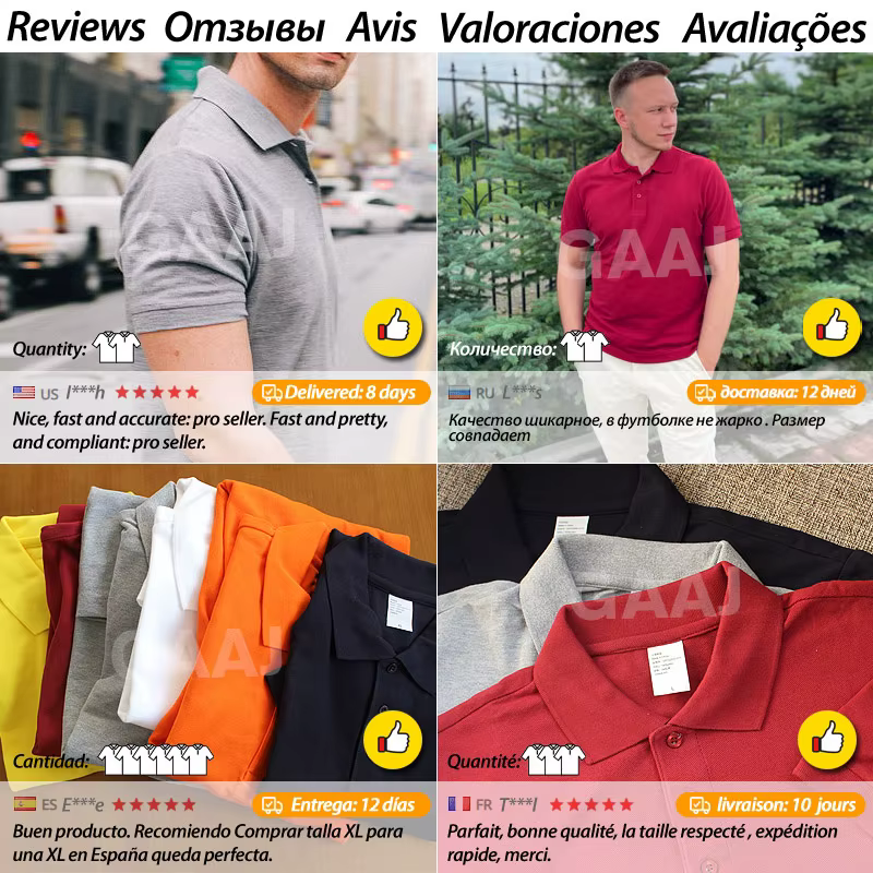 Polo personnalisé 100 % coton