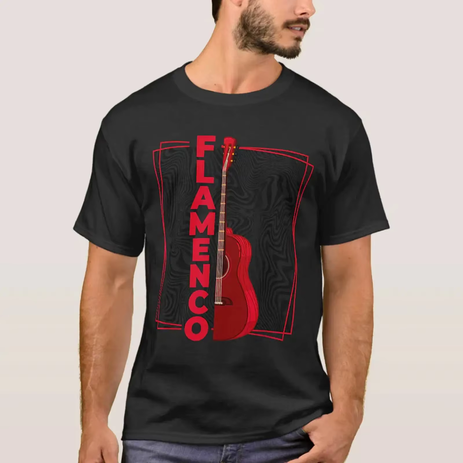 T-shirt Flamenco _ Spanish Dance Guitar Spain