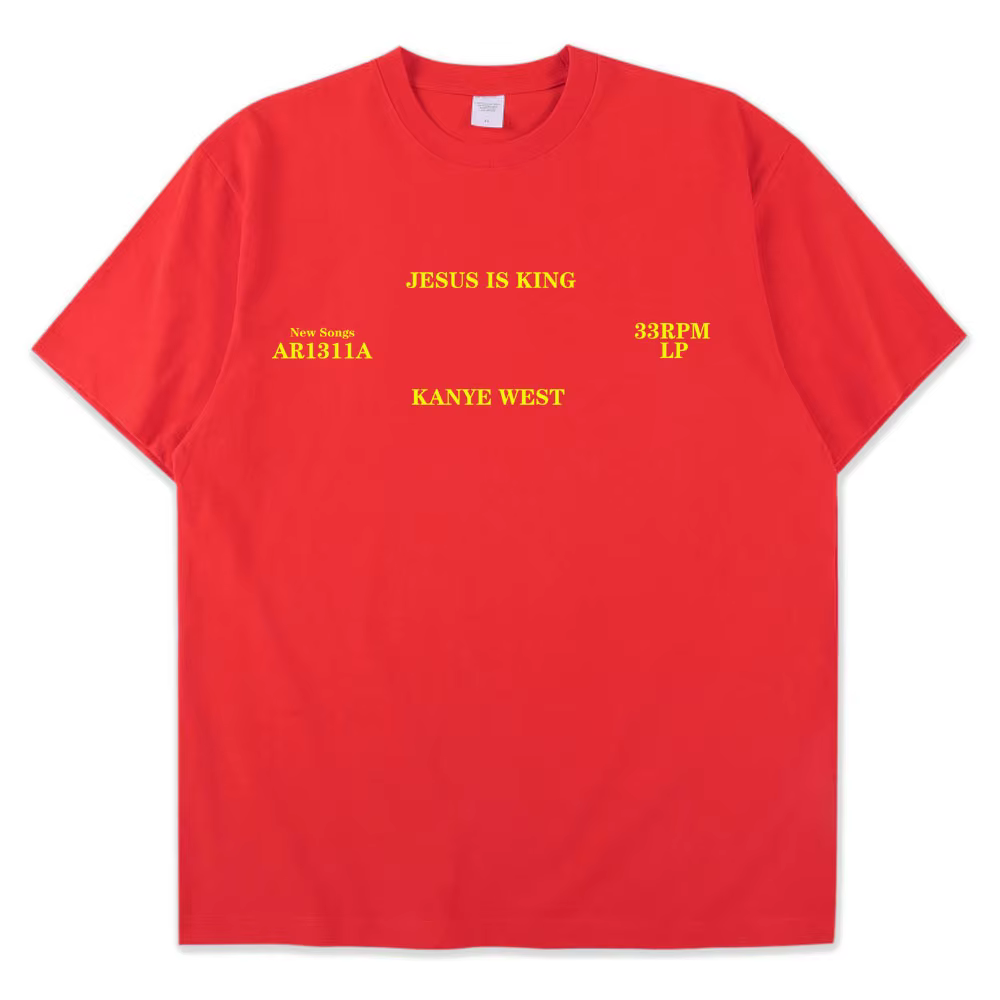 T-shirt Kanye West Jesus Is King