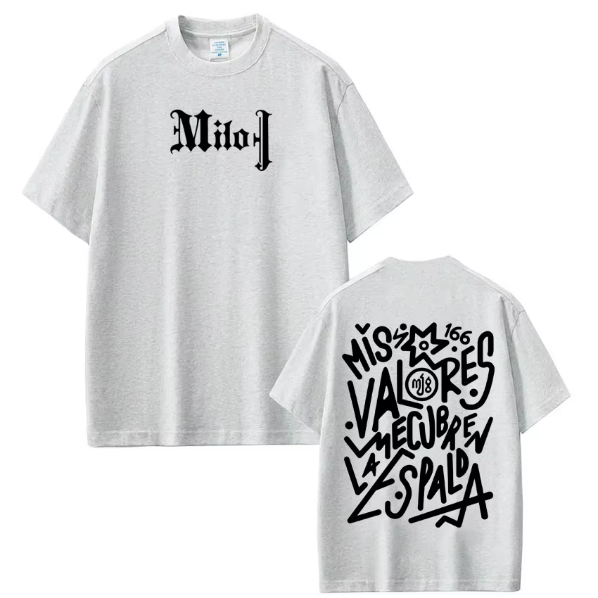 Rappeur Milo J mode graphique T-shirt hommes femmes