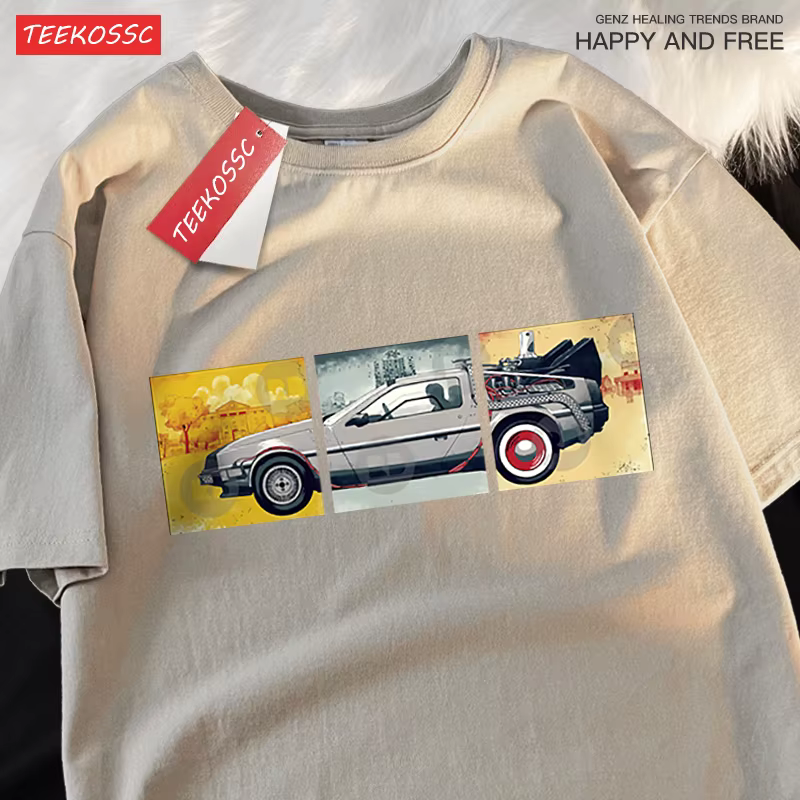 T-shirt à manches courtes en coton pour hommes et femmes