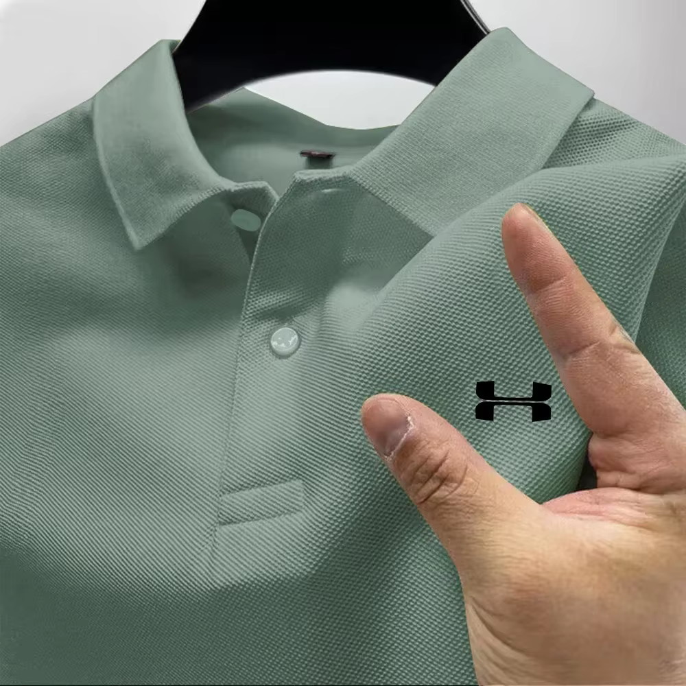 Polo de golf imprimé haut de gamme pour homme
