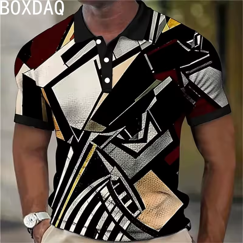 Polo de sport à manches courtes pour hommes