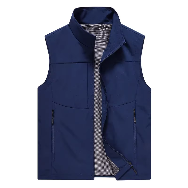 Gilet ample sans manches pour hommes