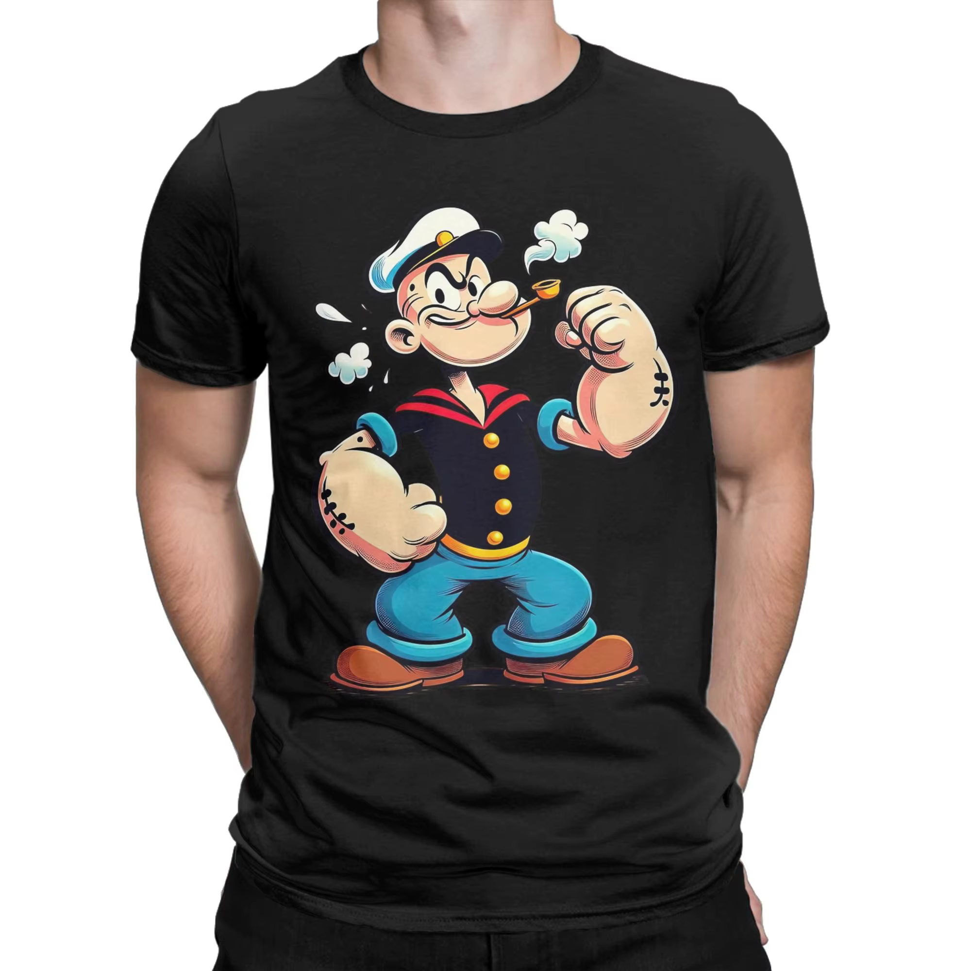 T-Shirt pour hommes Popeyed the Sailorman