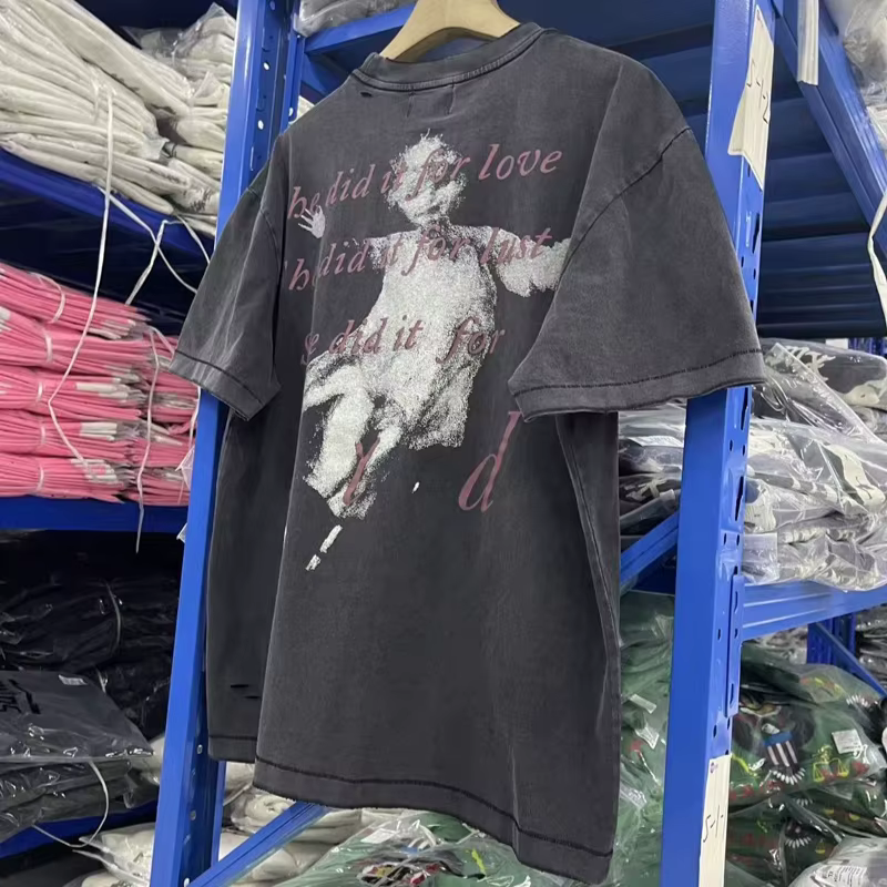 High Street – T-shirt ample à manches courtes pour hommes et femmes