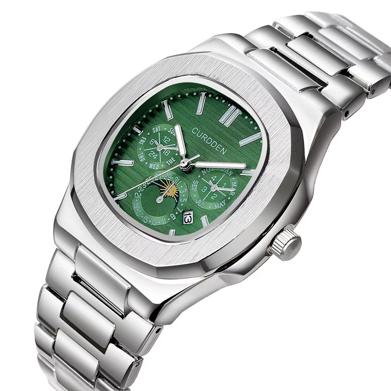 Montre Homme CURDDEN, Montre-bracelet à Quartz pour Homme