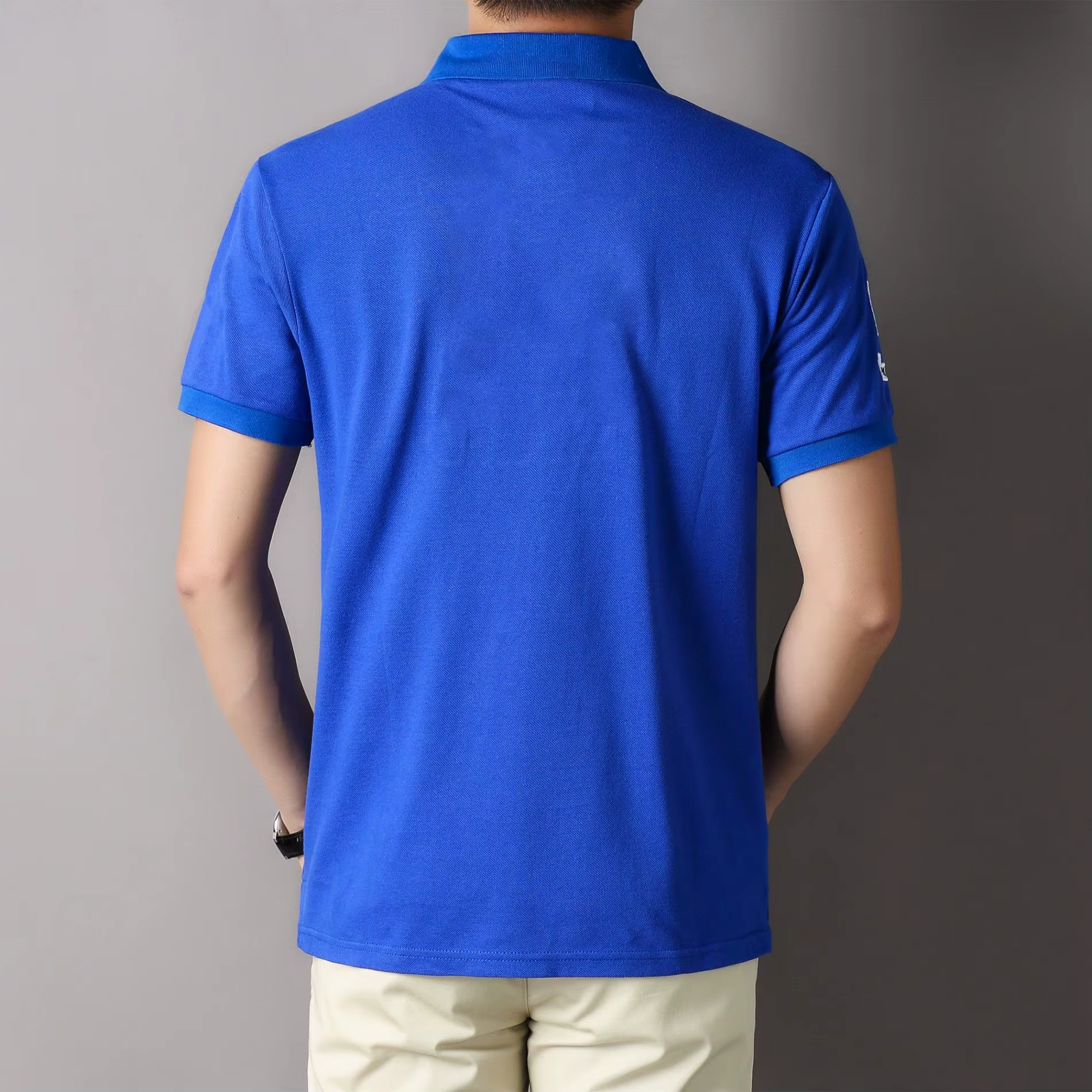 Polo de Styliste à Manches Courtes pour Homme