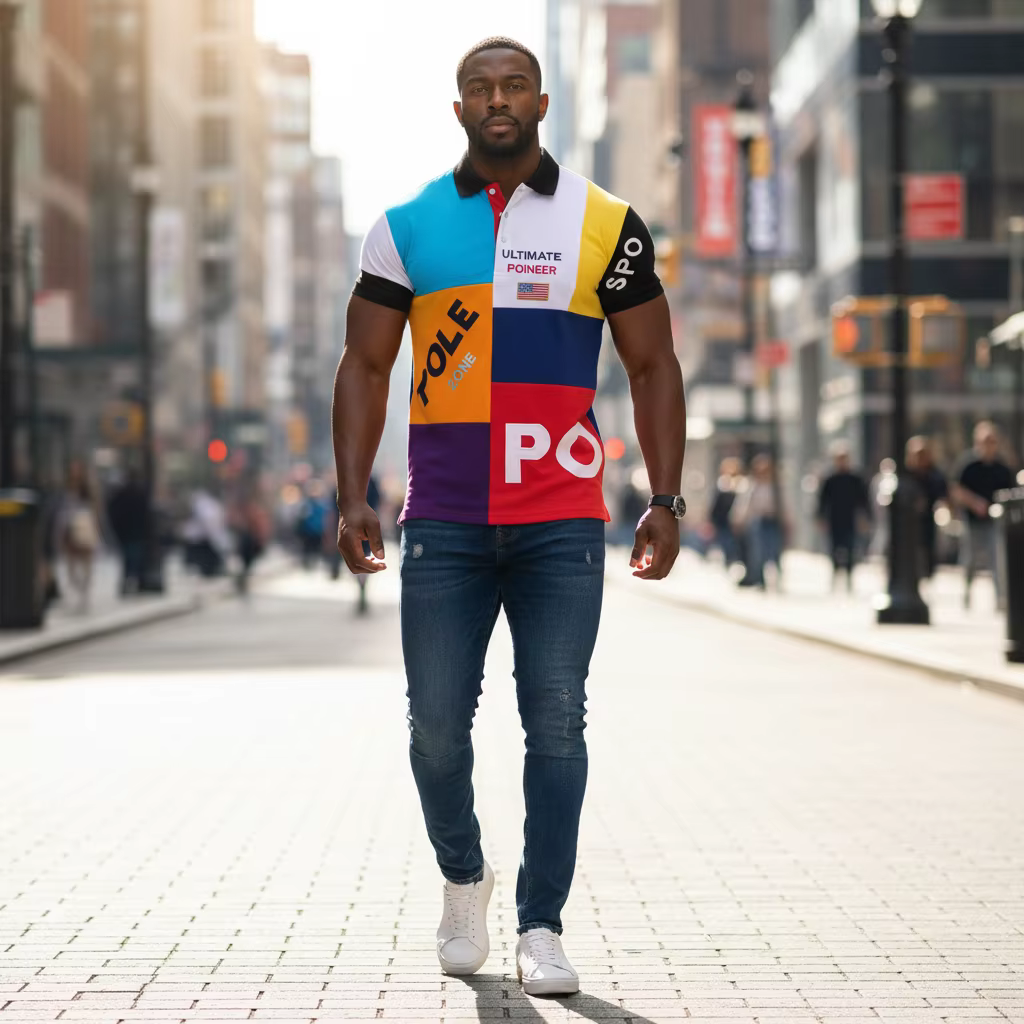 Polo Homme Grande Taille 7XL TS – Classique à Carreaux