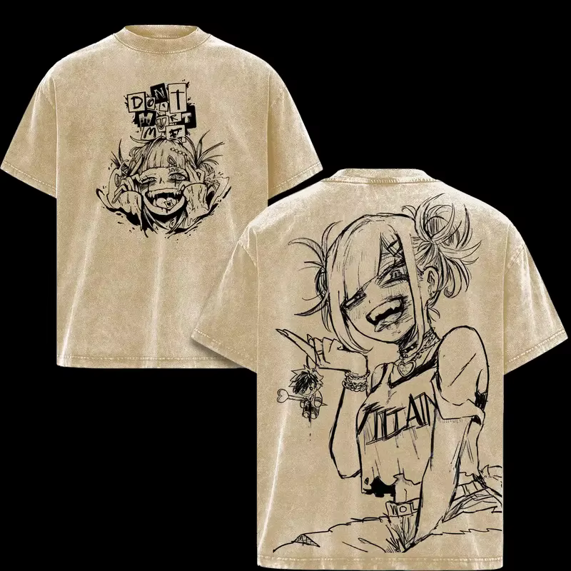 T-shirt graphique My Hero Academia Toga Himiko pour hommes et femmes