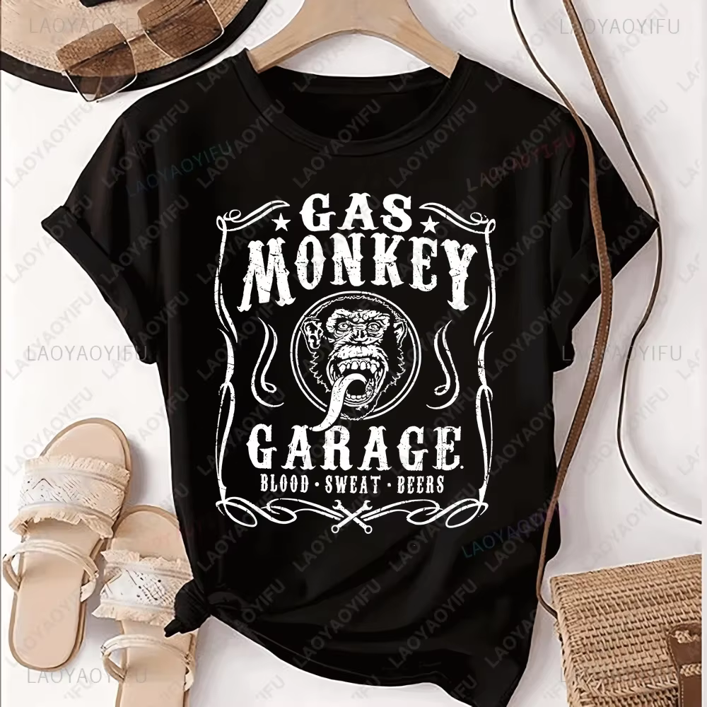 T-shirt imprimé Gas Monkey Garage
