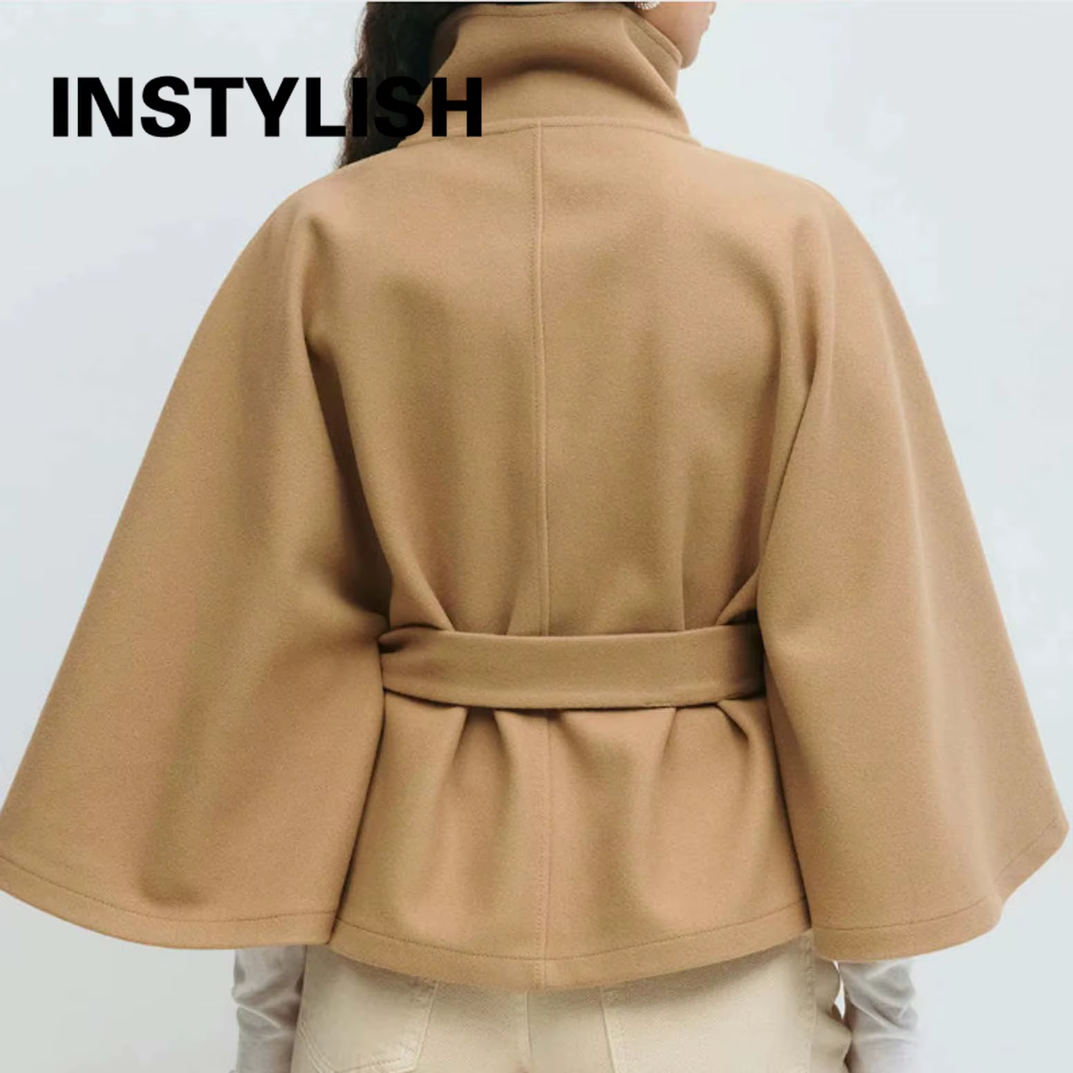 Femmes à lacets col haut vestes