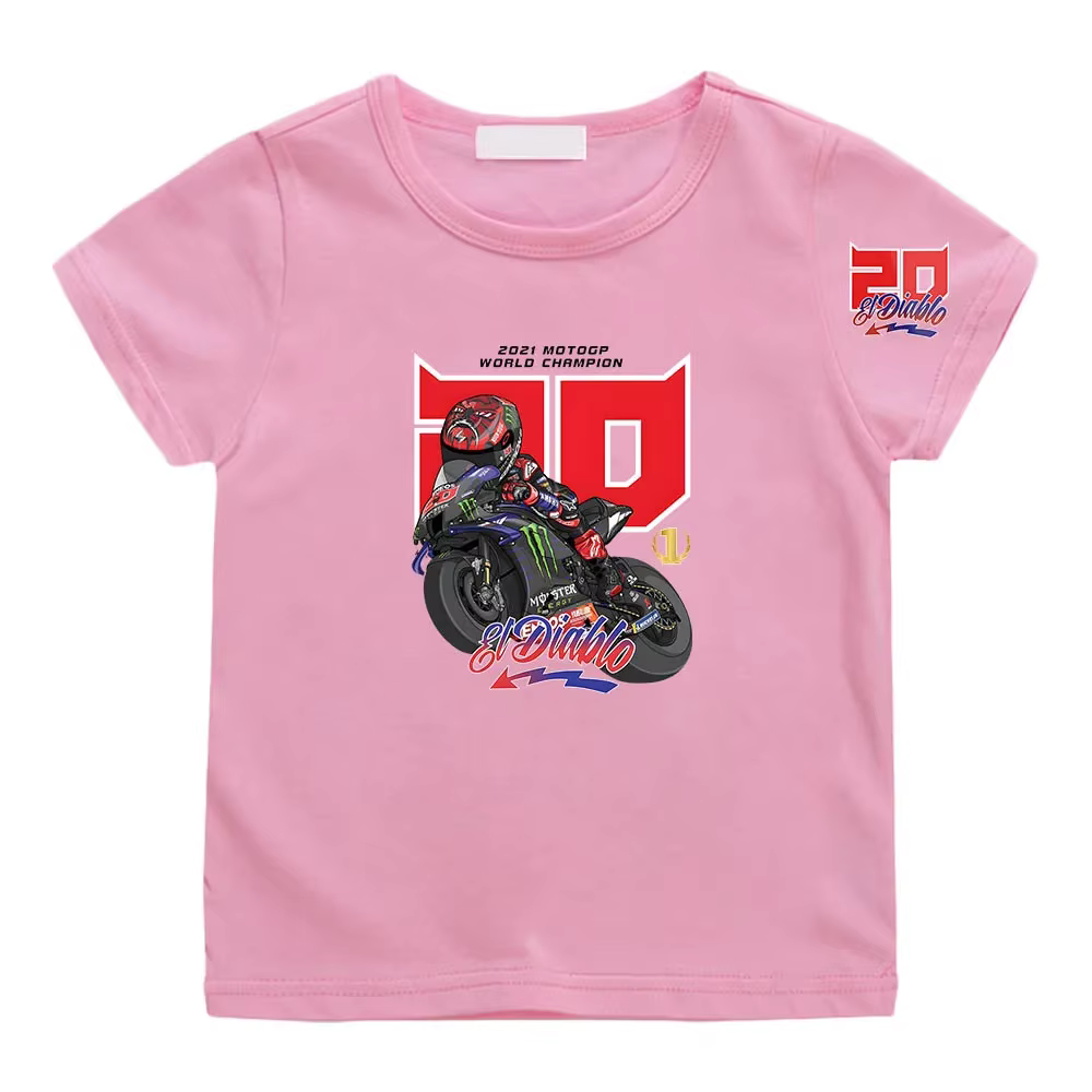 Fabio Quartararo-T-shirt graphique Anime pour garçons et filles