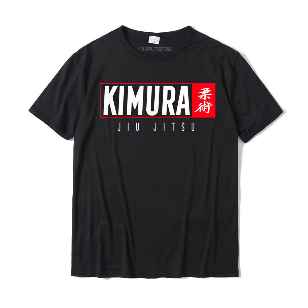 Kimura - T-shirt Jiu Jitsu - BJJ - T-shirts d'arts martiaux brésiliens avec design graphique en coton pour hommes