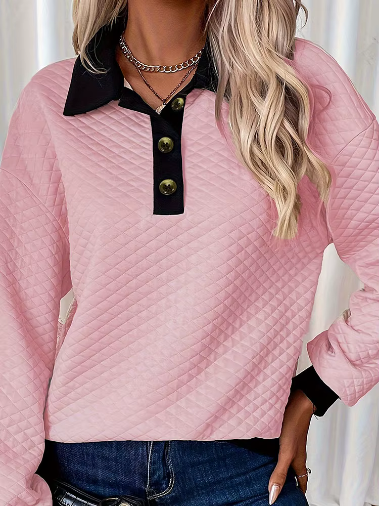 Haut de printemps chic et élégant pour femmes, grande taille, adapté au haut décontracté à la mode pour femmes