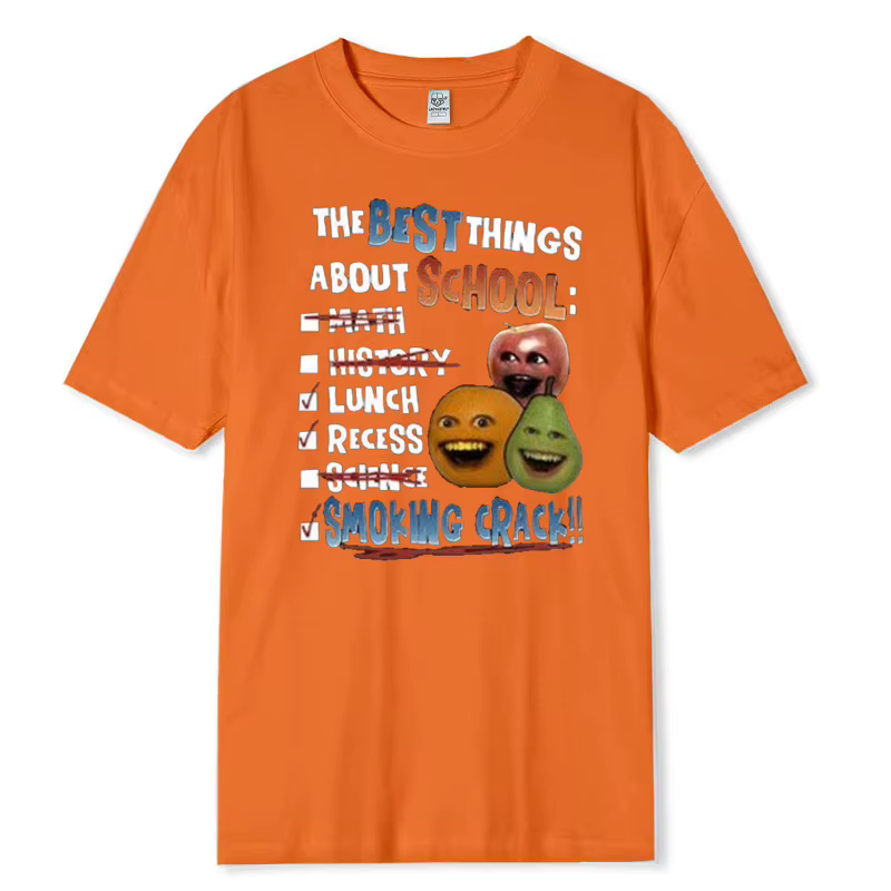 T-shirt ennuyeux les meilleures choses à l'école