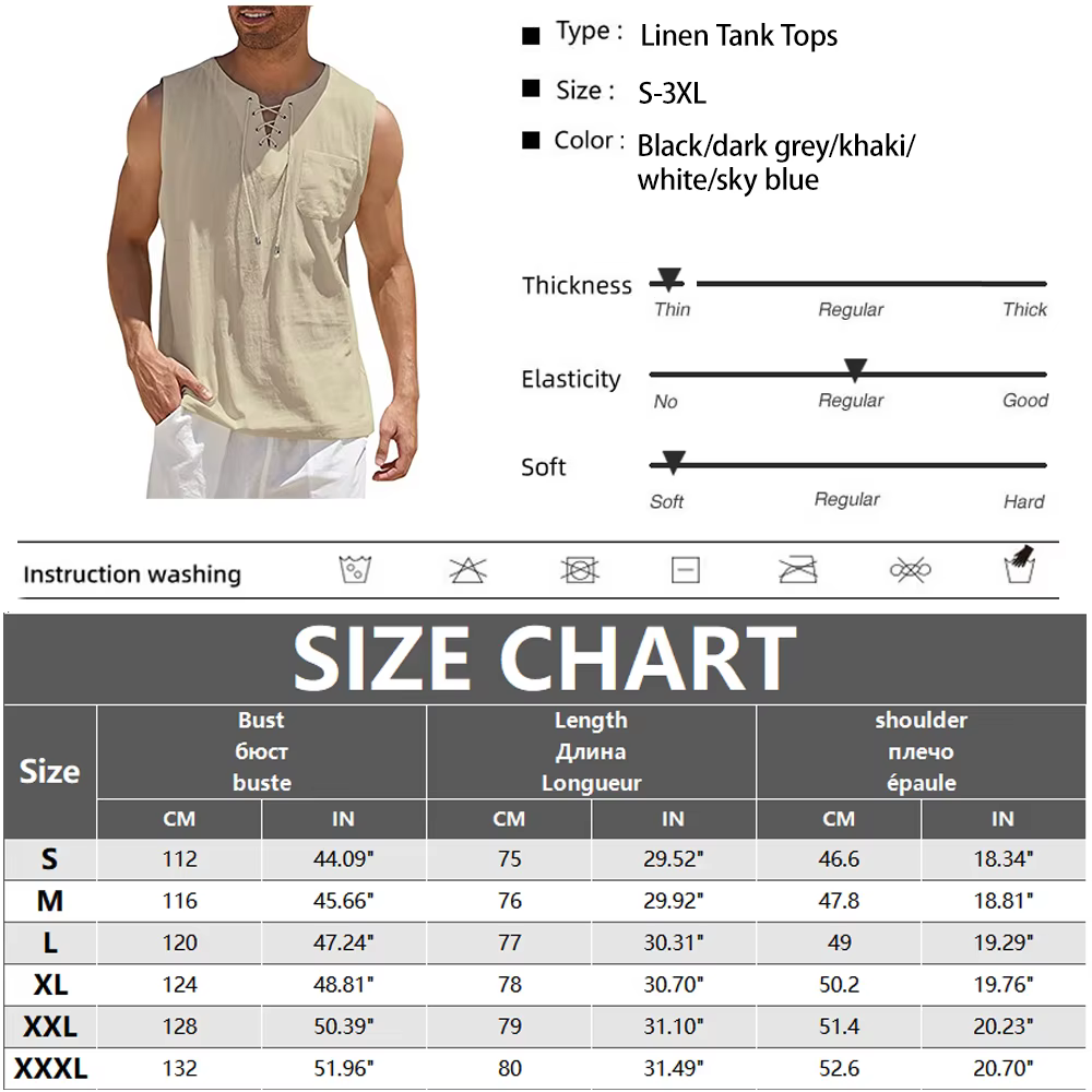Débardeur léger pour hommes