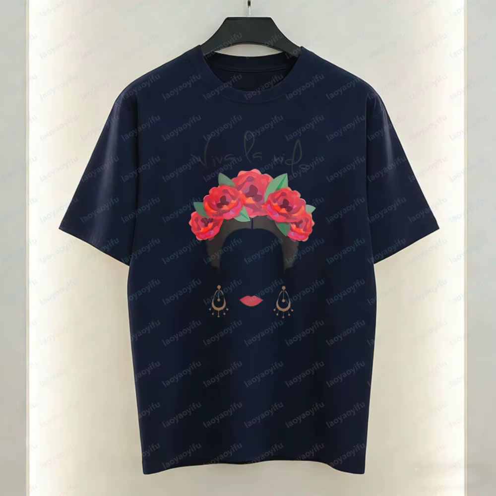 T-shirt Frida Kahlo Viva La Vida pour femme