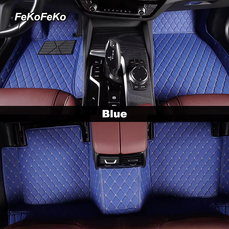 Tapis de sol de voiture personnalisés pour VW Polo Polo-Plus Polo-GTI, accessoire de Coche
