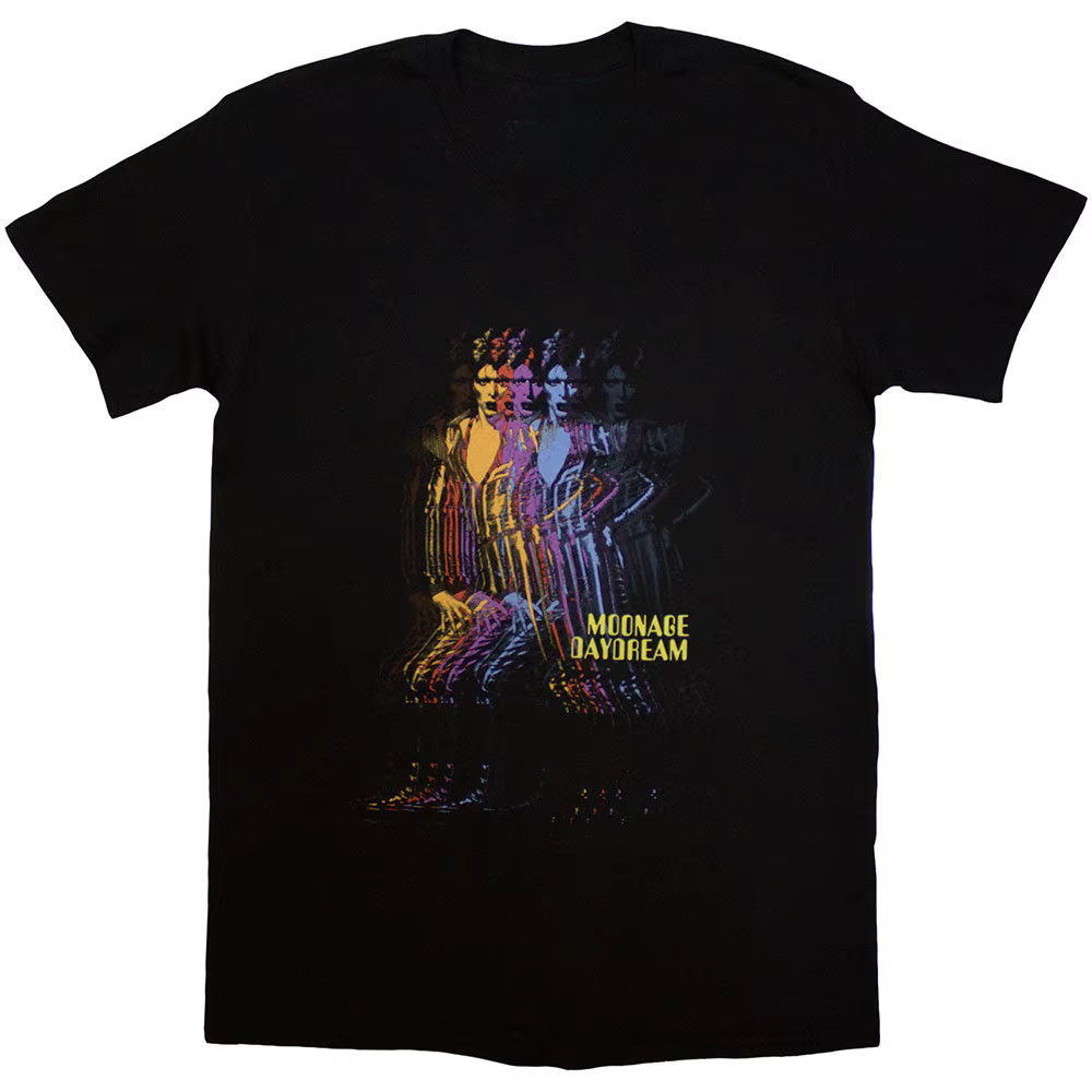 T-Shirt David Bowie On Tour 1974, en coton, avec image graphique, pour hommes et femmes, Streetwear d'été