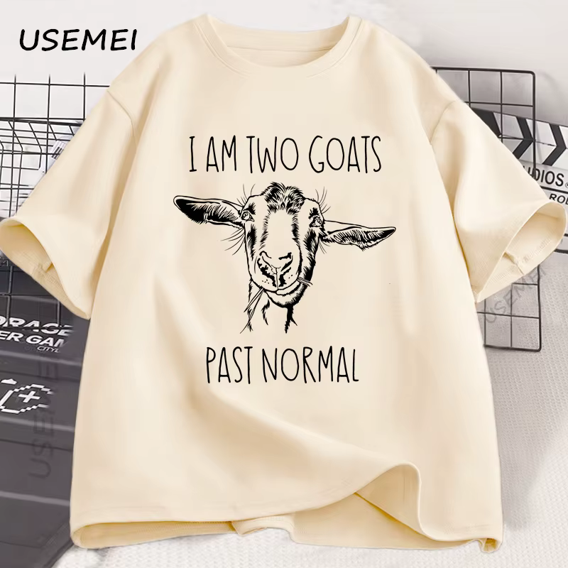 T-Shirt de chèvre drôle maman
