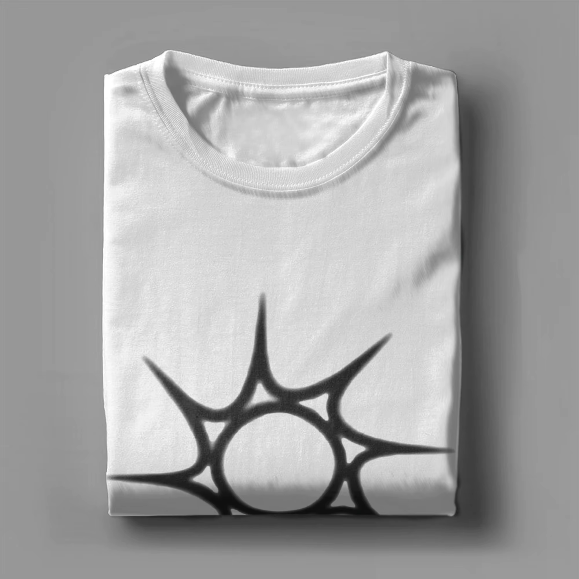 SPAWN POINT T-Shirt été Hipster T-Shirts homme 100% coton col rond surdimensionné