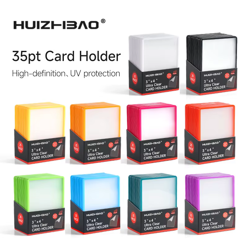 Protège-cartes rigides de haute qualité 3x4 pouces 35PT pour cartes à collectionner