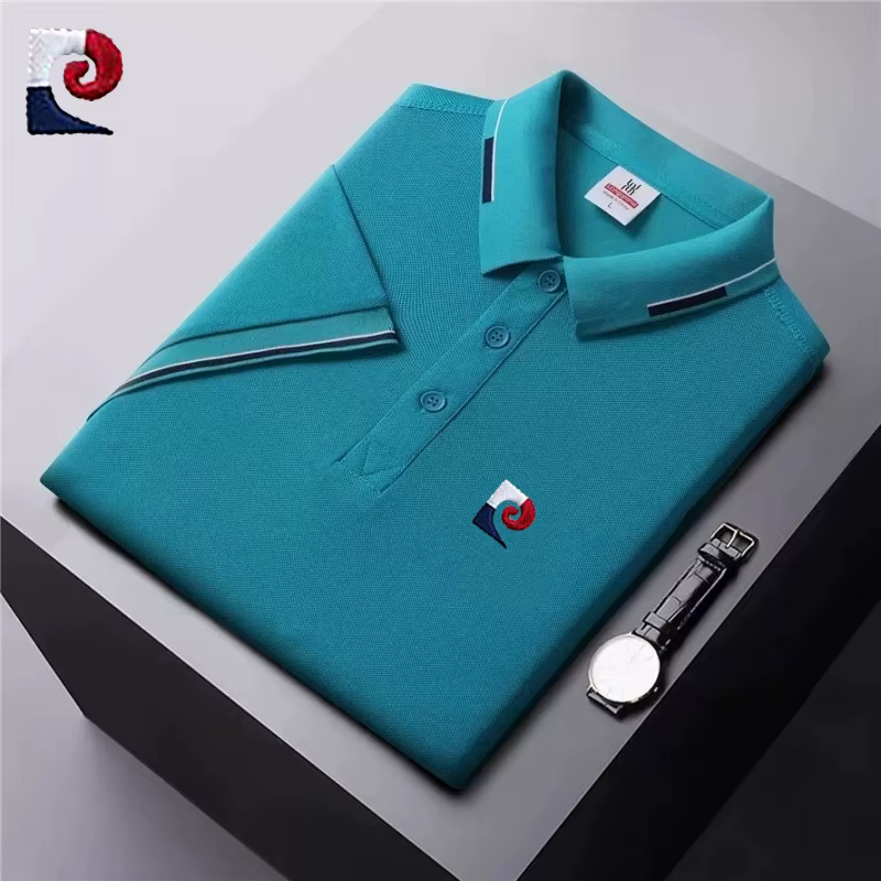 Nouveau polo à manches courtes de haute qualité pour hommes