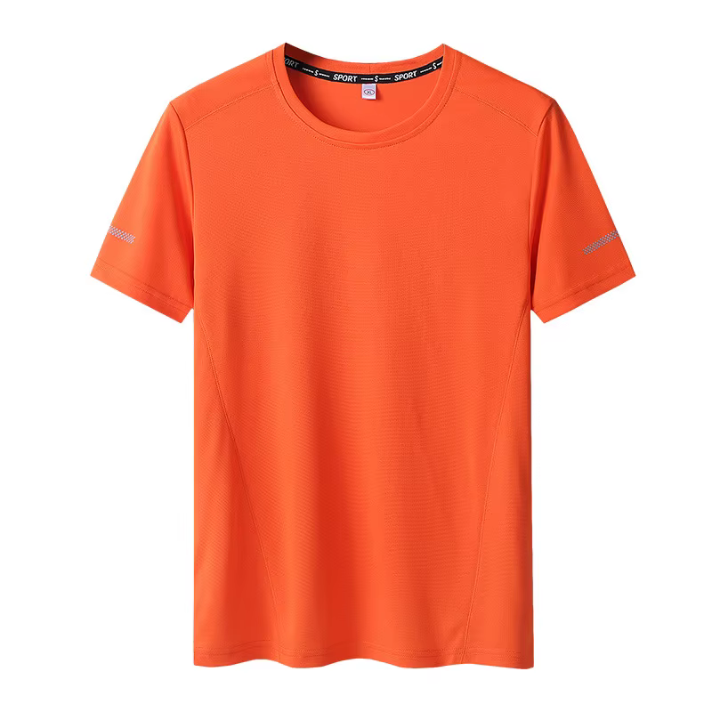 T-shirt à manches courtes et col rond pour femme