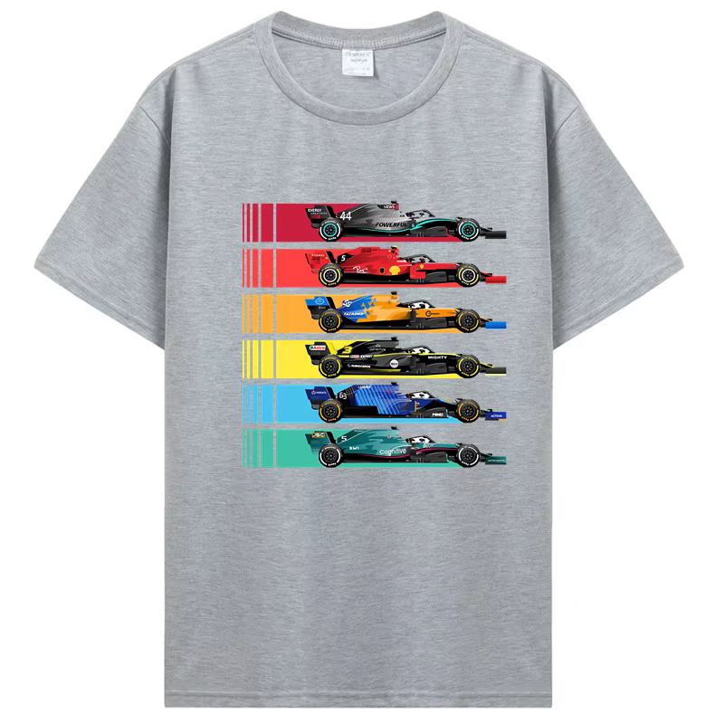 F1 Team Racing Fans T-shirt formule un Racer Lando Norris t-shirts hommes femmes Vintage