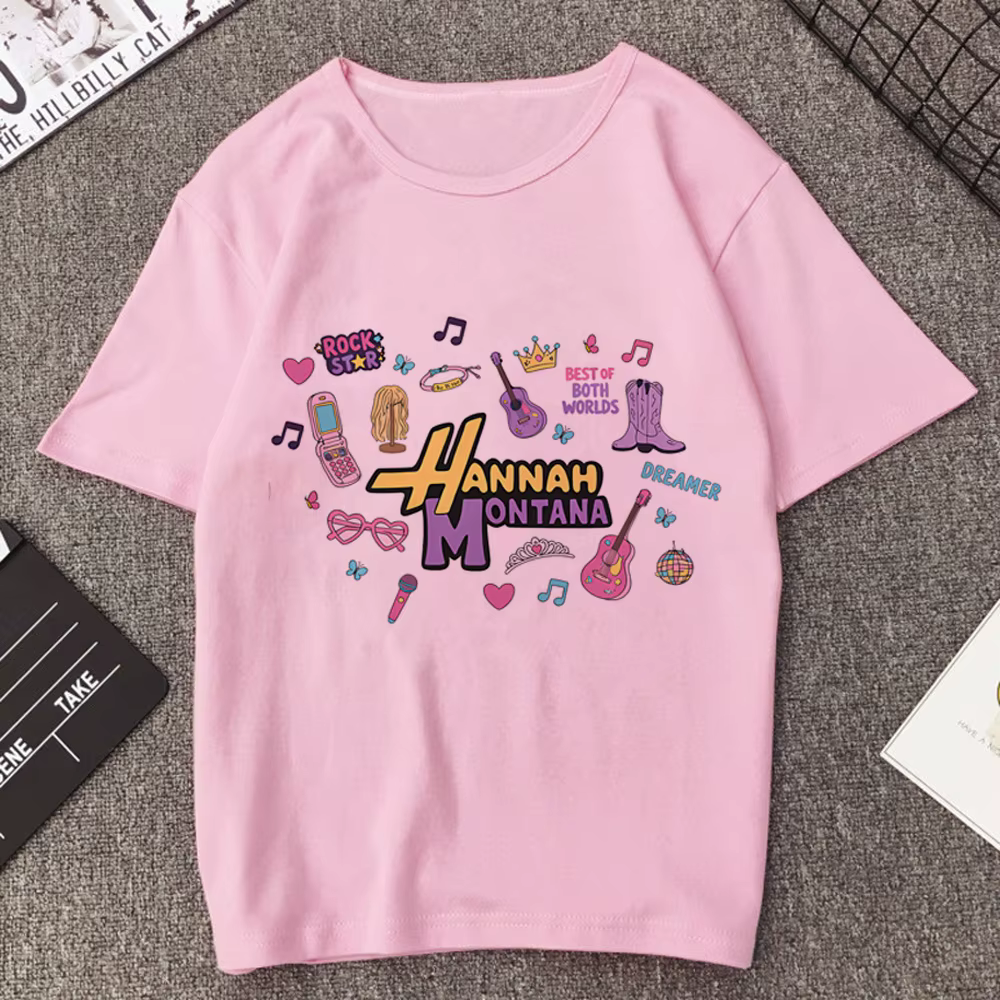 T-shirt Hannah Montana pour femme